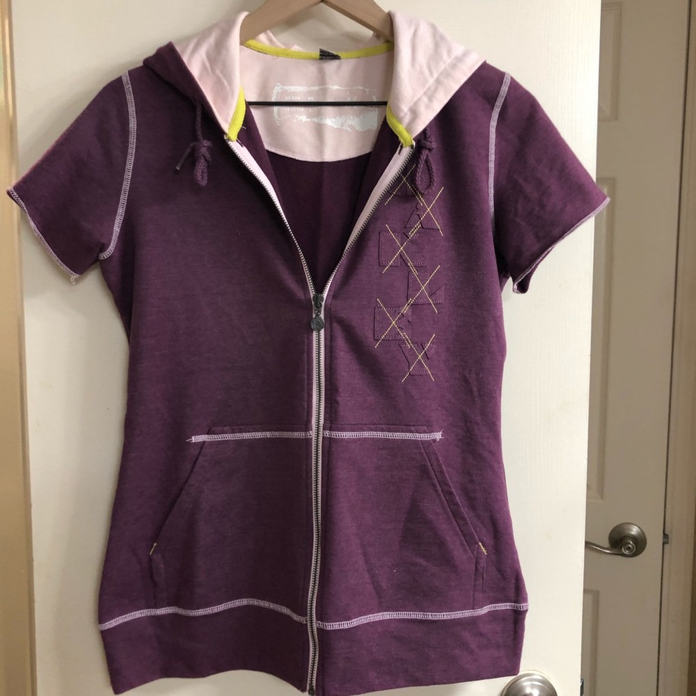 Oakley Women's Short Sleeve Hoodie Sz M